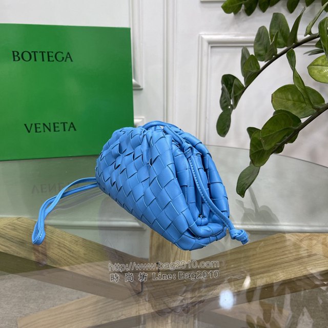 Bottega veneta高端女包 98061 寶緹嘉粗格編織羊皮雲朵POUCH手拿包 BV經典款女包  gxz1157
